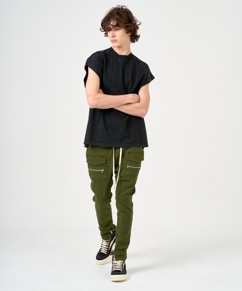 ANDRAP(アンドラップ)の「ANDRAP/アンドラップ/SLEEVELESS T-SHIRT/ノースリーブTシャツ(Tシャツ/カットソー・メンズ・ブラック/ホワイト/グレー・M/L/XL)」の16枚目の写真