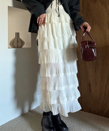 efill | カットフリル I ライン スカート(スカート)