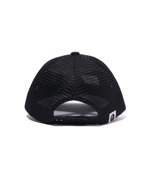 A BATHING APE（アベイシングエイプ）の「MILO FACE MESH CAP（キャップ・キッズ・ブラック/ブラウン・FREE）」の5枚目の写真