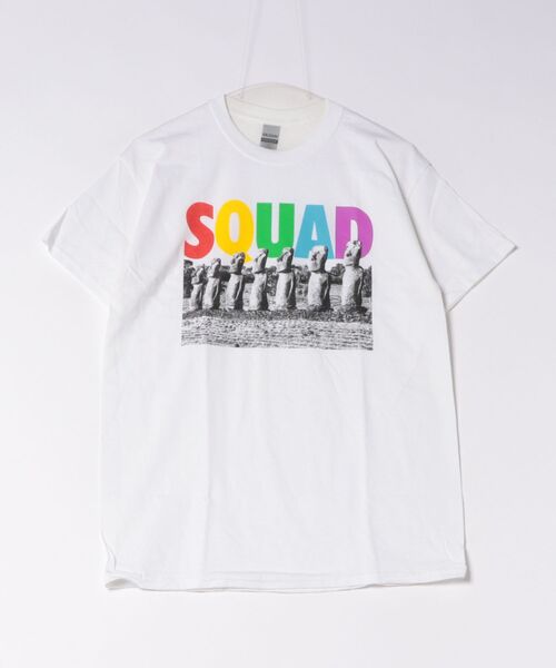 ARCHIVER(アーカイバ)の「【RS】EASTER"SQUAD(Tシャツ/カットソー・メンズ・ホワイト・LARGE)」の1枚目の写真