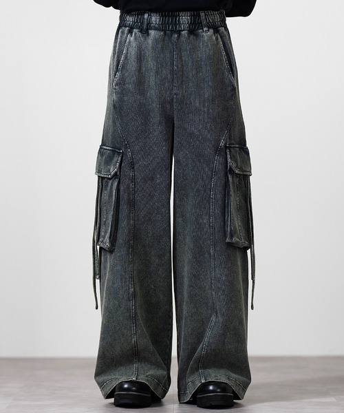 CLEL】ヘビーウェイトヴィンテージデザインカーゴパンツ CLEL】Heavy Weight Vintage Design Cargo Pants