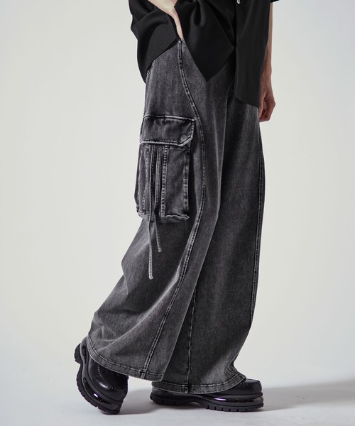 【お1人様1点限り】 CLEL】Heavy Pants Cargo Design Vintage Weight パンツ