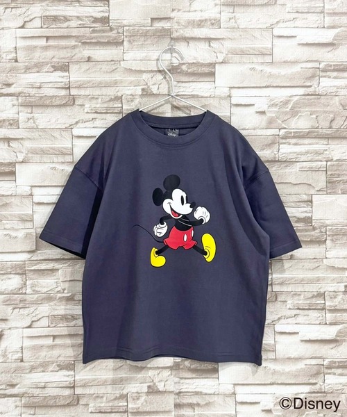 Amazon | ディズニー ミッキーマウス 逆立 Tシャツ Tシャツ | T