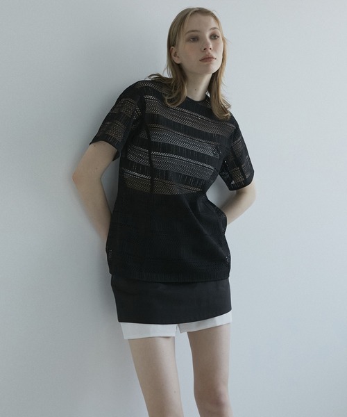 新品タグ付☆ LE CIEL BLEU Perforated Tee 新品タグ付☆ LE CIEL BLEU Perforated Tee - メルカリ