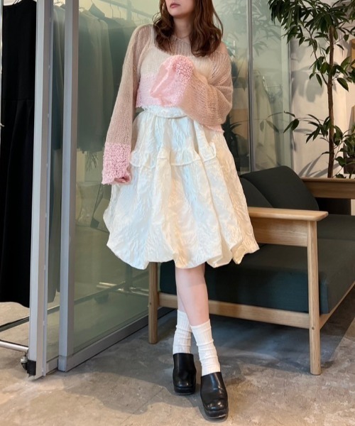 two-way balloon one-piece & skirt（ワンピース）｜HONEY MI