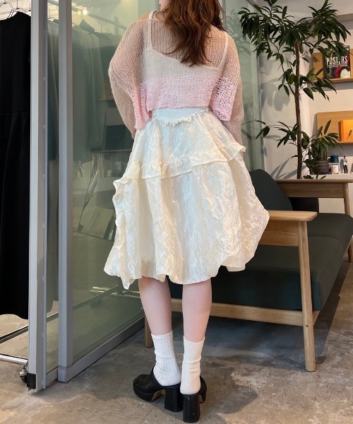 two-way balloon one-piece & skirt（ワンピース）｜HONEY MI