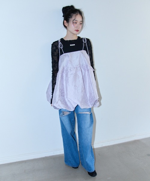 two-way balloon one-piece & skirt（ワンピース）｜HONEY MI