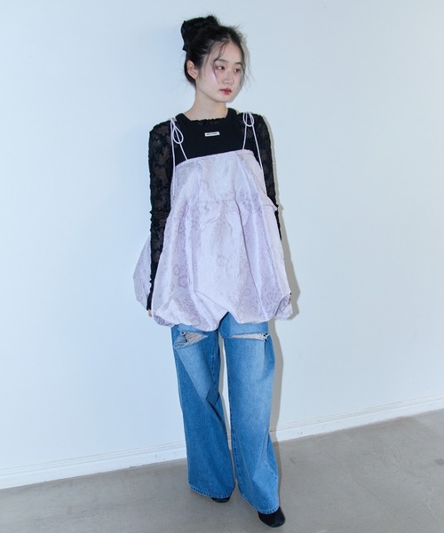 two-way balloon one-piece & skirt（ワンピース）｜HONEY MI