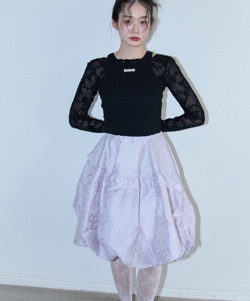 ワンピース 2way balloon one piece & skirt two-way balloon one-piece & skirt（ワンピース）｜HONEY MI