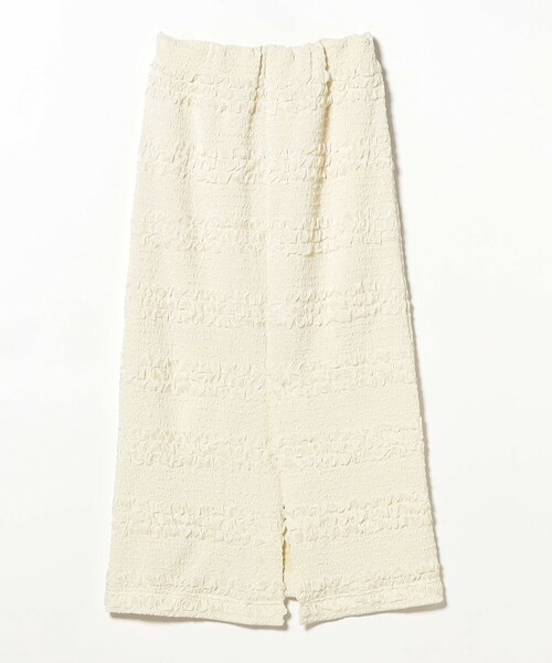 Ray BEAMS(レイビームス)の「シャーリング ボーダー スカート(スカート・レディース・オフホワイト/ブラック・ONE SIZE)」の10枚目の写真