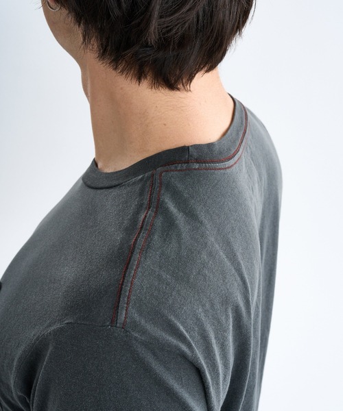 RVCA(ルーカ)の「RVCA メンズ ISLAND HEX POCKET SS Tシャツ 【2025年春夏モデル】/ルーカ胸ポケットワンポイントHAWAIIコレクション半袖Tシャツ(Tシャツ/カットソー・メンズ・グレー系その他/ブラック系その他・X-LARGE/MEDIUM/SMALL/LARGE)」の5枚目の写真