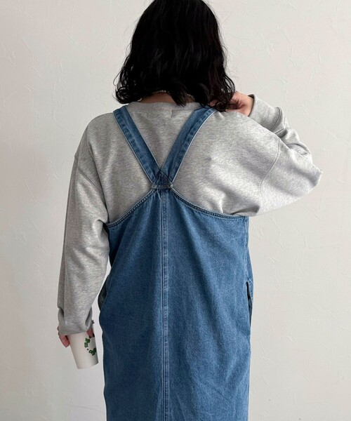 fredy emue（フレディエミュ）の「フロントZIPデニムジャンスカ（ワンピース・レディース・サックスブルー/ブルー・36/38）」の16枚目の写真