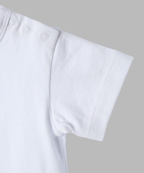 agnes b.（アニエスベー）の「ベビー アイコニック コットン 半袖 Tシャツ "Lezard"（Tシャツ/カットソー・キッズ・ホワイト・2YEAR/6MONTH/1YEAR/18M）」の3枚目の写真