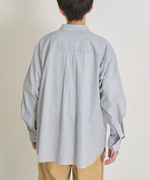 CRAFT STANDARD BOUTIQUE（クラフトスタンダードブティック）の「【ユニセックス】ハーフプラケットシャツ（シャツ/ブラウス・レディース・ブルー系その他6/ブルー系その他7・M/S/L）」の22枚目の写真