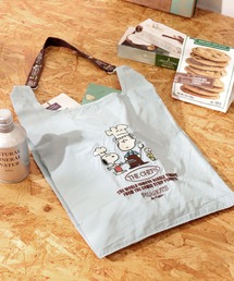 PEANUTS（ピーナッツ）の「[ポケッタブル仕様]【PEANUTS】2WAYストラップ付きバッグ（エコバッグ/サブバッグ）」