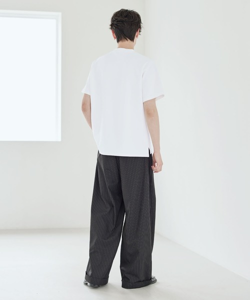 ASTRONOMY(アストロノミー)の「Buyer's Select/抗菌防臭・接触冷感コットンポンチカットソー(Tシャツ/カットソー・メンズ・グレー/ブラック/ホワイト・XL/S/M/L)」の12枚目の写真
