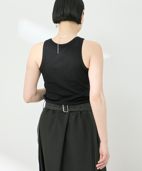 VERMEIL par iena（ヴェルメイユパーイエナ）の「Cup in Tank top（その他アンダーウェア/インナー・レディース・ブラウン/ブラック/ホワイト・FREE）」の10枚目の写真