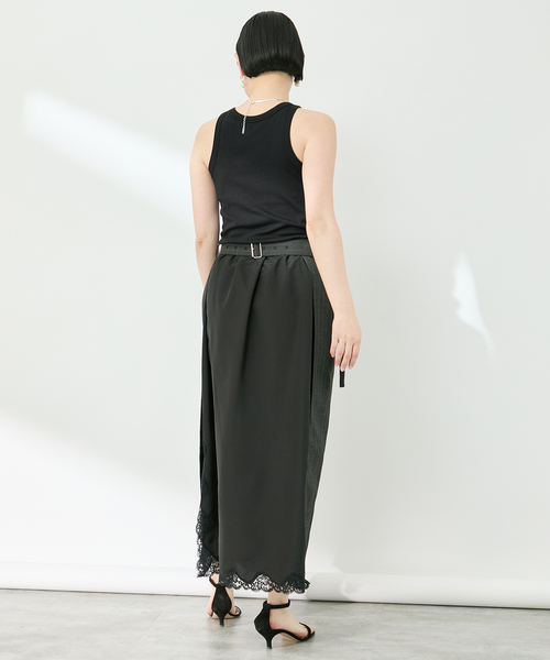 VERMEIL par iena（ヴェルメイユパーイエナ）の「Cup in Tank top（その他アンダーウェア/インナー・レディース・ブラウン/ブラック/ホワイト・FREE）」の12枚目の写真