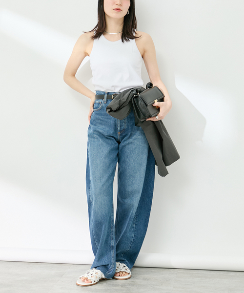 VERMEIL par iena（ヴェルメイユパーイエナ）の「Cup in Tank top（その他アンダーウェア/インナー・レディース・ブラウン/ブラック/ホワイト・FREE）」の17枚目の写真