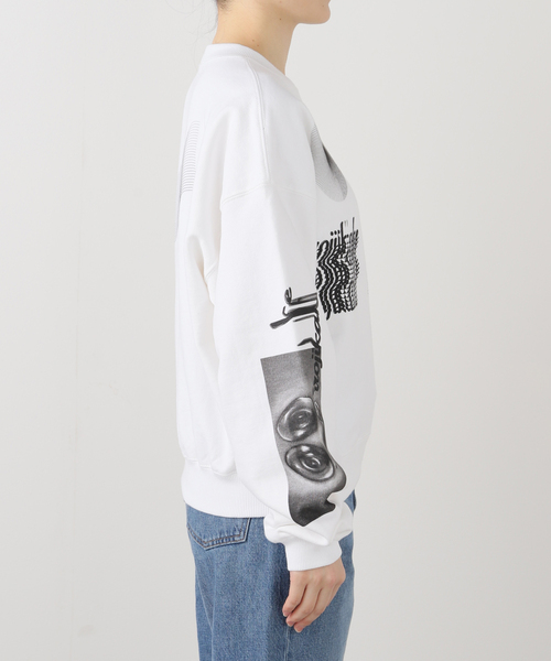 Oriens JOURNAL STANDARD(オリエンス ジャーナルスタンダード)の「【irojikake/イロジカケ】Sweatshirt IG25SSTP16(スウェット・レディース・ホワイト・SMALL)」の7枚目の写真