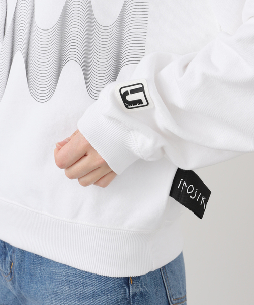 Oriens JOURNAL STANDARD(オリエンス ジャーナルスタンダード)の「【irojikake/イロジカケ】Sweatshirt IG25SSTP16(スウェット・レディース・ホワイト・SMALL)」の9枚目の写真