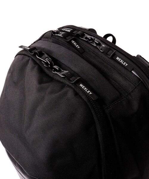 WEXLEY（ウェクスレイ）の「【WEXLEY/ウェクスレイ】JACOB CORDURA BALLISTIC BLACK JCB200（バックパック/リュック・メンズ・ブラック・FREE）」の4枚目の写真