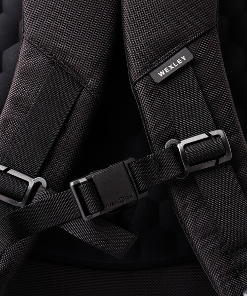 WEXLEY（ウェクスレイ）の「【WEXLEY/ウェクスレイ】JACOB CORDURA BALLISTIC BLACK JCB200（バックパック/リュック・メンズ・ブラック・FREE）」の13枚目の写真
