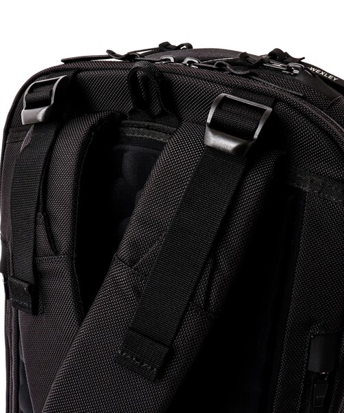 WEXLEY（ウェクスレイ）の「【WEXLEY/ウェクスレイ】JACOB CORDURA BALLISTIC BLACK JCB200（バックパック/リュック・メンズ・ブラック・FREE）」の19枚目の写真