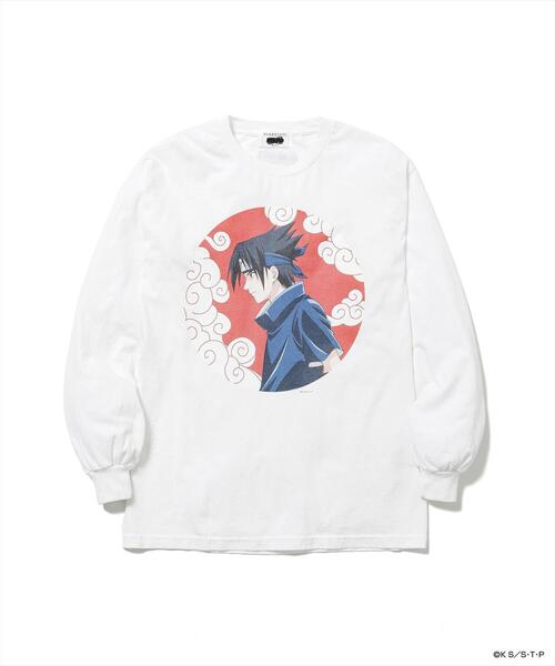 F-LAGSTUF-F（フラグスタフ）の「NARUTO x F-LAGSTUF-F/ナルト×フラグスタフ/”SASUKE” L/S TEE（Tシャツ/カットソー・メンズ・ホワイト/ブラック・M/L/XL）」の22枚目の写真