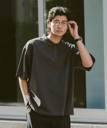 RAGEBLUE | ピグメント/オーバーサイズポロシャツ(ポロシャツ)