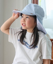 VitaFelice（ヴィータフェリーチェ）の「【コカゲル】ネックガード付きキッズキャップ 体感-10℃ 子供 帽子 熱中症 日焼け対策　運動会 【洗濯機可能/紫外線遮蔽率99.9%以上/熱遮断】（キャップ）」