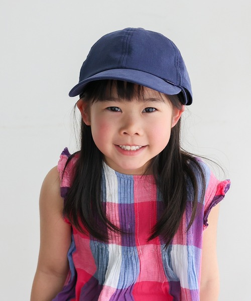 VitaFelice（ヴィータフェリーチェ）の「【コカゲル】ネックガード付きキッズキャップ 体感-10℃ 子供 帽子 熱中症 日焼け対策　運動会 【洗濯機可能/紫外線遮蔽率99.9%以上/熱遮断】（キャップ・キッズ・ブラック/ベージュ/ネイビー/ブルー・FREE）」の17枚目の写真