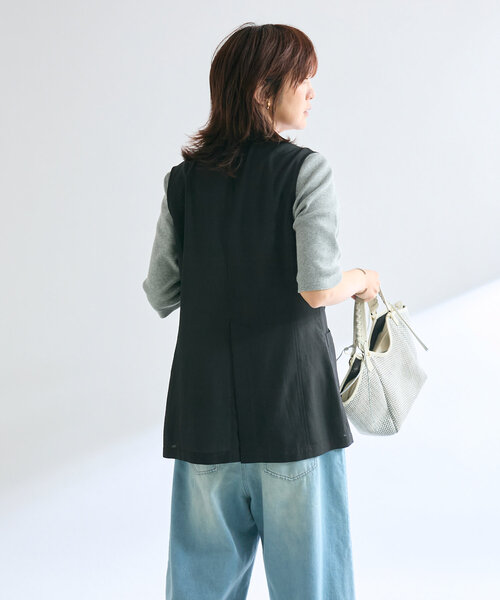 RIVE DROITE（リヴドロワ）の「ハーフシアージレ（ベスト・レディース・グレー/ブラック・FREE）」の9枚目の写真