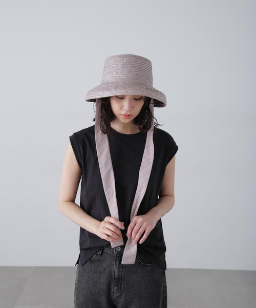 FREE'S MART（フリーズマート）の「カサブランカハット（ハット・レディース・グレー/ブラウン・ﾌﾘ-）」の3枚目の写真