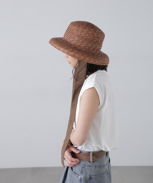 FREE'S MART（フリーズマート）の「カサブランカハット（ハット・レディース・グレー/ブラウン・ﾌﾘ-）」の6枚目の写真