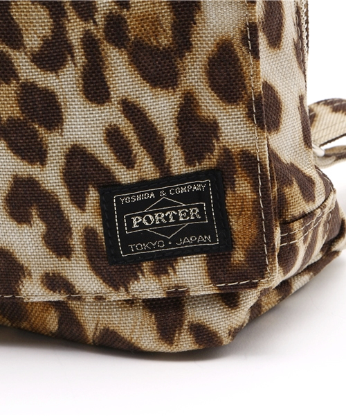 HEAD PORTER（ヘッドポーター）の「LEOPARD/RUCK SACK(S)（バックパック/リュック・メンズ・レオパード・FREE）」の6枚目の写真
