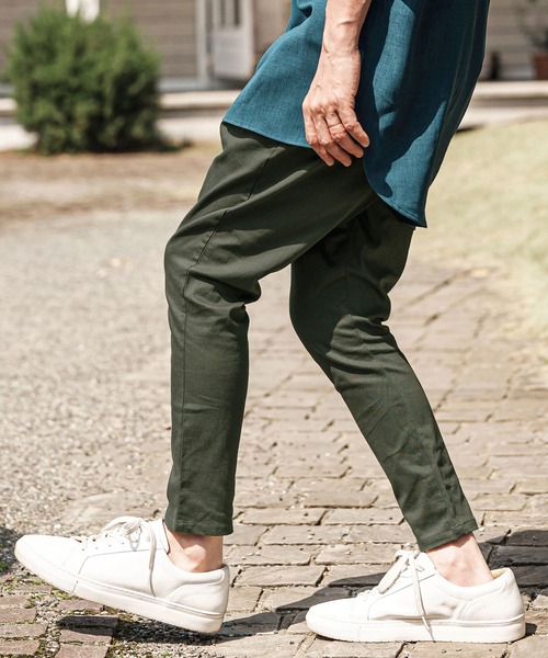 mp13593- Original Tight Fit Silhouette Stretch Twill Pants