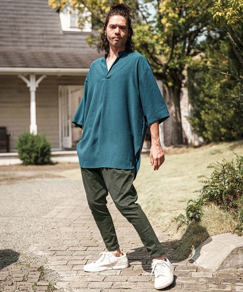 CAMBIO(カンビオ)の「mp13593- Original Tight Fit Silhouette Stretch Twill Pants ストレッチツイルパンツ(その他パンツ・メンズ・チャコール/ブラック/オリーブ・S/M/L)」の7枚目の写真