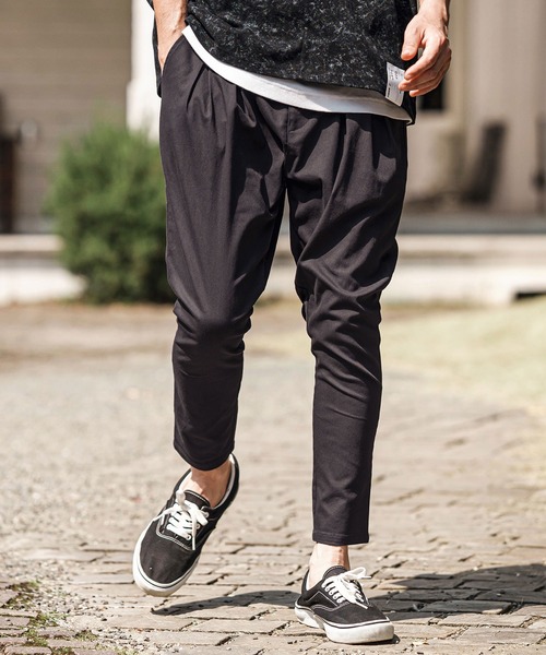 CAMBIO(カンビオ)の「mp13593- Original Tight Fit Silhouette Stretch Twill Pants ストレッチツイルパンツ(その他パンツ・メンズ・チャコール/ブラック/オリーブ・S/M/L)」の10枚目の写真