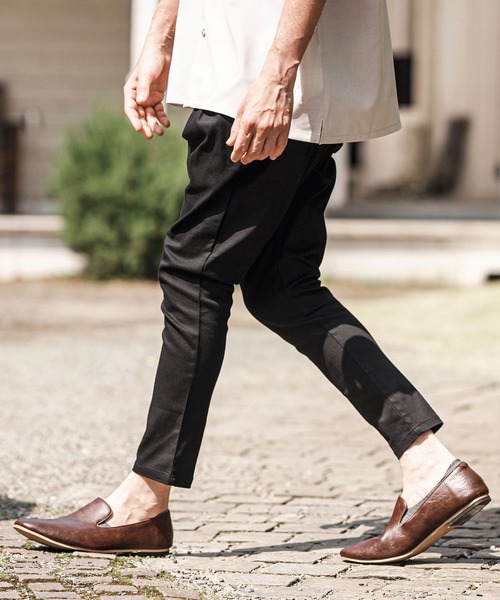 CAMBIO(カンビオ)の「mp13593- Original Tight Fit Silhouette Stretch Twill Pants ストレッチツイルパンツ(その他パンツ・メンズ・チャコール/ブラック/オリーブ・S/M/L)」の17枚目の写真