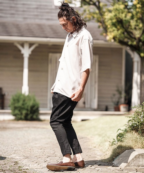 CAMBIO(カンビオ)の「mp13593- Original Tight Fit Silhouette Stretch Twill Pants ストレッチツイルパンツ(その他パンツ・メンズ・チャコール/ブラック/オリーブ・S/M/L)」の21枚目の写真