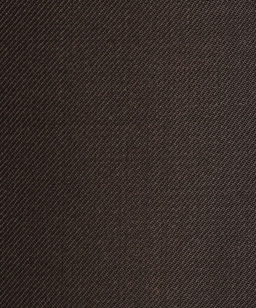 HAVERSACK(ハバーザック)の「HAVERSACK ATTIRE ポリエステルウール 1P ワイドパンツ(スラックス・メンズ・ダークブラウン・M/L)」の3枚目の写真