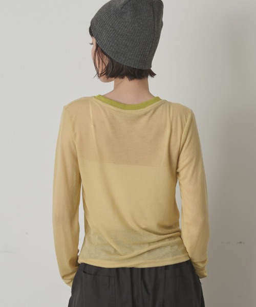 tシャツ 「追加」シアーリンガーTee2 レディース セール 30%OFF】≪追加≫シアーリンガーTee2(508001217