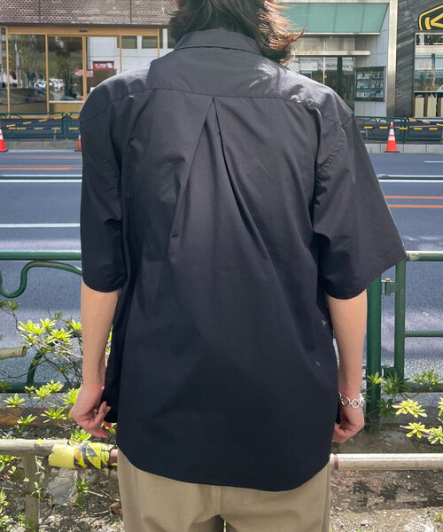 CIAOPANIC（チャオパニック）の「BIGポケットショートスリーブシャツ（シャツ/ブラウス・レディース・ブラック系その他/ブルー/オリーブ/カーキ/ブラック/ブルー系その他/ベージュ/ブラウン・MEDIUM/LARGE）」の9枚目の写真