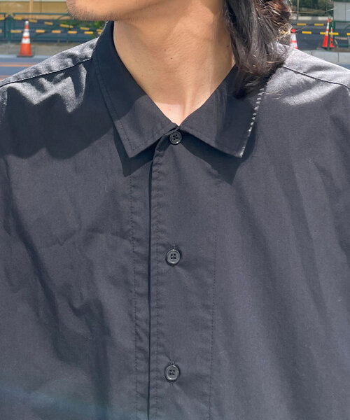 CIAOPANIC（チャオパニック）の「BIGポケットショートスリーブシャツ（シャツ/ブラウス・レディース・ブラック系その他/ブルー/オリーブ/カーキ/ブラック/ブルー系その他/ベージュ/ブラウン・MEDIUM/LARGE）」の10枚目の写真