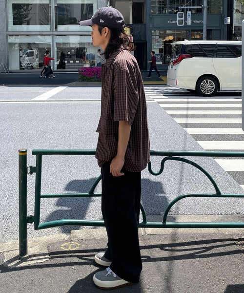 CIAOPANIC（チャオパニック）の「BIGポケットショートスリーブシャツ（シャツ/ブラウス・レディース・ブラック系その他/ブルー/オリーブ/カーキ/ブラック/ブルー系その他/ベージュ/ブラウン・MEDIUM/LARGE）」の19枚目の写真