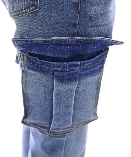 clear（クリア）の「オーバーダイカーゴフレアデニムパンツ [着回し力抜群 大人 カジュアル]≪2025SS新作≫（デニムパンツ・レディース・ブルー/ブラック・S/M）」の15枚目の写真