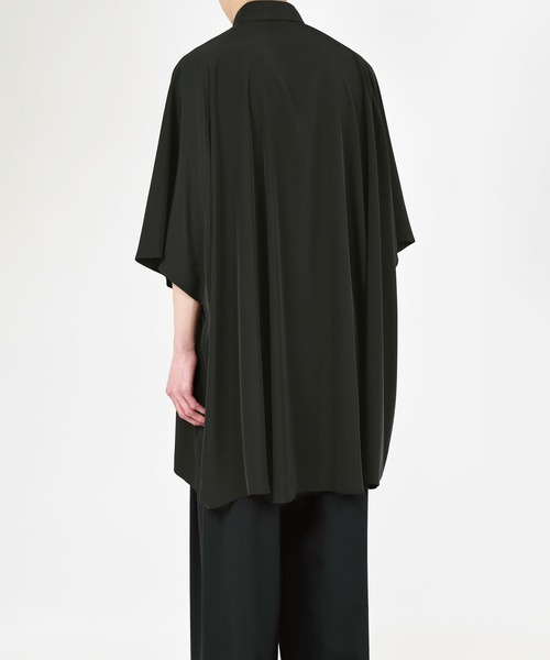 LAD MUSICIAN（ラッドミュージシャン）の「DECHINE SLEEVELESS LONG SHIRT（シャツ/ブラウス・メンズ・ブラック/グリーン系その他・44/46/42）」の10枚目の写真