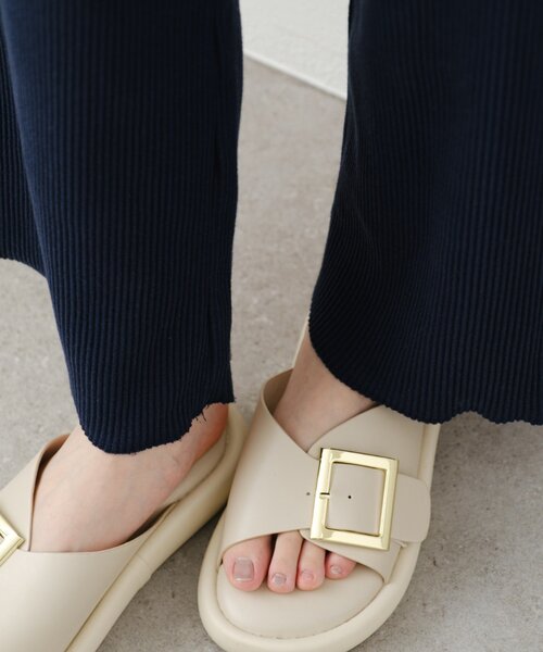 CIAOPANIC TYPY（チャオパニックティピー）の「バックルベルト厚底サンダル（サンダル・レディース・ブラウン/ブラック/アイボリー・SMALL/MEDIUM/LARGE）」の20枚目の写真