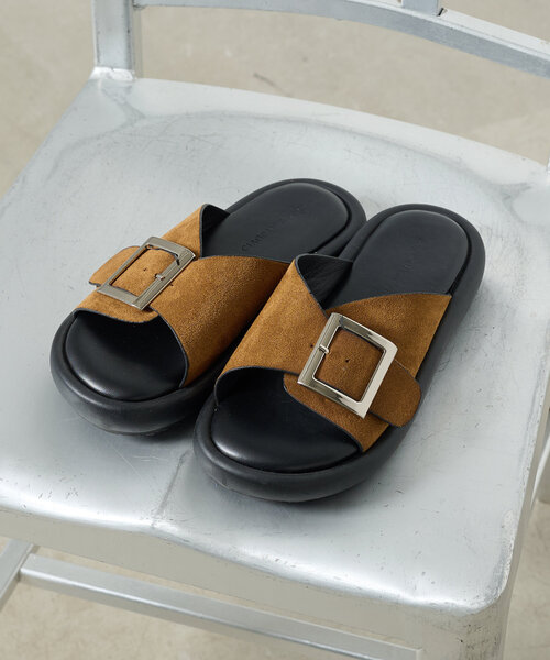 CIAOPANIC TYPY（チャオパニックティピー）の「バックルベルト厚底サンダル（サンダル・レディース・ブラウン/ブラック/アイボリー・SMALL/MEDIUM/LARGE）」の21枚目の写真